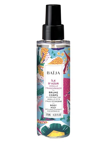 Frasco de Île d'Azur Body Mist, de Baija