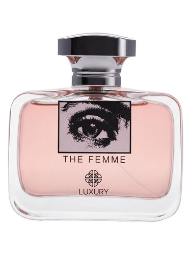 Frasco de Luxury The Femme, de Luxury Perfumes