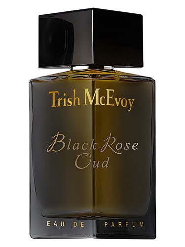 Frasco de Black Rose Oud, de Trish McEvoy