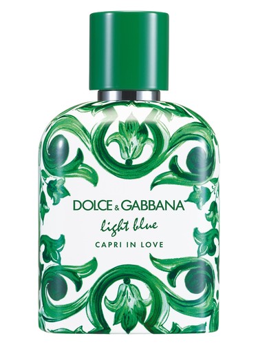 Frasco de Light Blue Capri In Love Pour Homme Travel Retail Exclusive, de Dolce&Gabbana