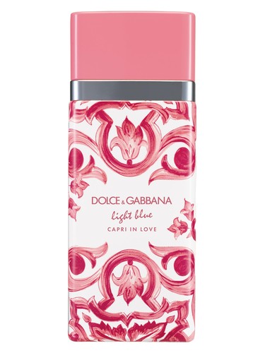 Frasco de Light Blue Capri In Love Travel Retail Exclusive — Dolce&Gabbana