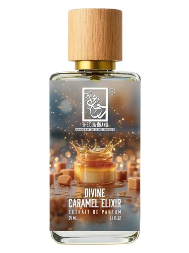 Frasco de Divine Caramel Elixir, de The Dua Brand