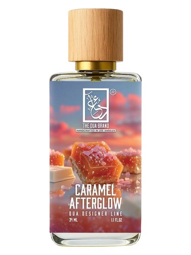 Frasco de Caramel Afterglow, de The Dua Brand