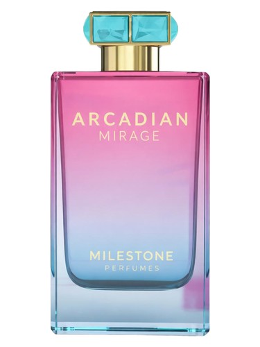 Frasco de Arcadian Mirage, de Milestone Perfumes