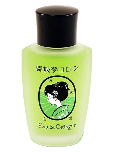 Frasco de Maiko Yume eau de Cologne Green Tea Fragrance 舞妓夢コロングリーンティ, de Kyoto 京都