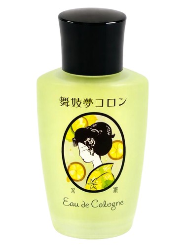 Frasco de Maiko Yume eau de Cologne Yuzu Fragrance 舞妓夢コロン柚子, de Kyoto 京都