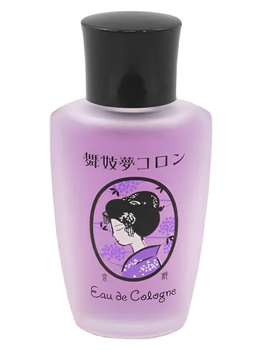 Frasco de Maiko Yume eau de Cologne Murasaki Shikibu Fragrance 舞妓夢コロン紫式部, de Kyoto 京都