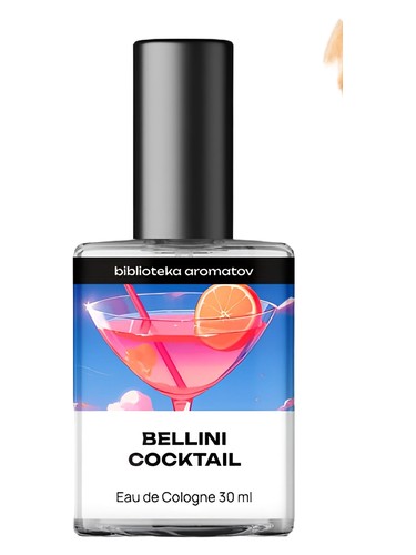 Frasco de Bellini Cocktail — biblioteka aromatov