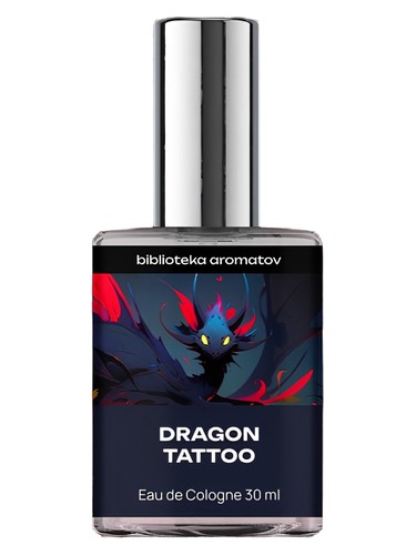 Frasco de Dragon Tattoo, de biblioteka aromatov
