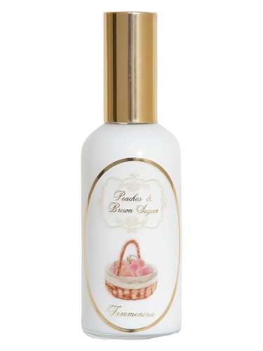 Frasco de Peaches & Brown Sugar, de Femmenina