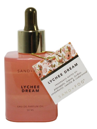 Frasco de Lychee Dream Oil Perfume, de Sand + Fog