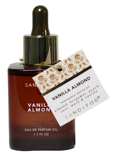 Frasco de Vanilla Almond, de Sand + Fog