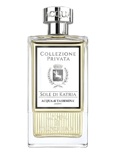 Frasco de Sole di Katria, de Acqua di Taormina Parfums