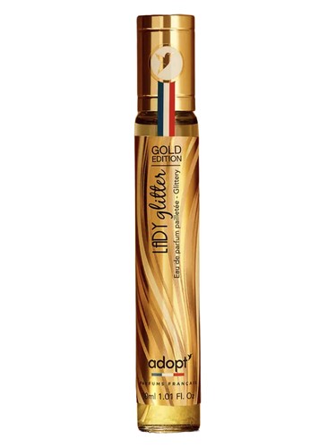 Frasco de Lady Glitter Gold Edition — Adopt Parfums