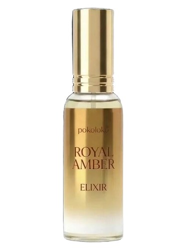 Frasco de Royal Amber Elixir, de Pokoloka