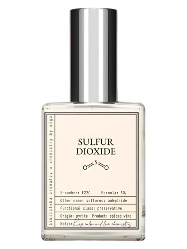 Frasco de Sulfur Dioxide (Диоксид серы E220), de biblioteka aromatov