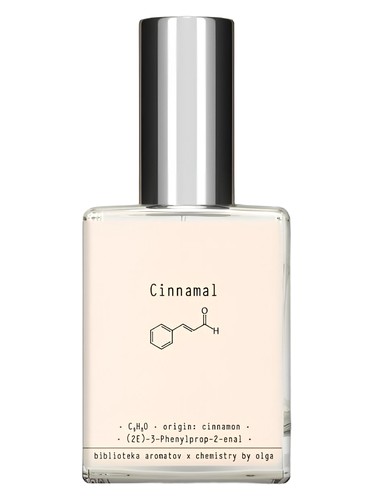 Frasco de Cinnamal (Циннамаль), de biblioteka aromatov