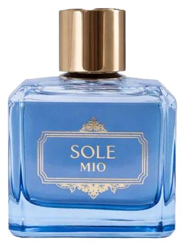 Frasco de Sole Mio, de Paris Bleu Parfums