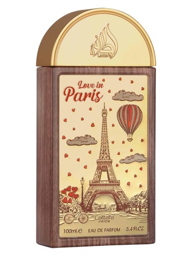 Frasco de Love in Paris — Lattafa Perfumes