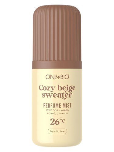 Frasco de Cozy Beige Sweater 26°C, de OnlyBio