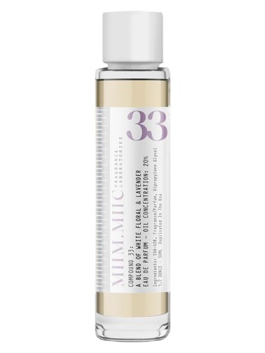 Frasco de No 33 White Floral & Lavender, de MIIM.MIIC