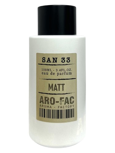 Frasco de SAN 33, de ARO-FAC Aroma Factory