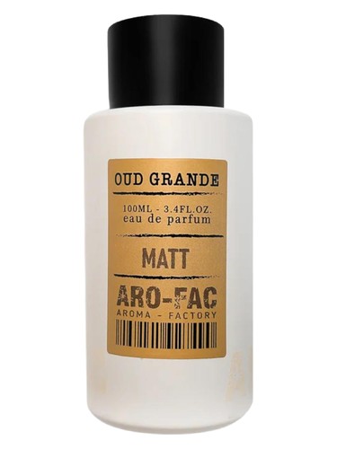 Frasco de Oud Grande, de ARO-FAC Aroma Factory