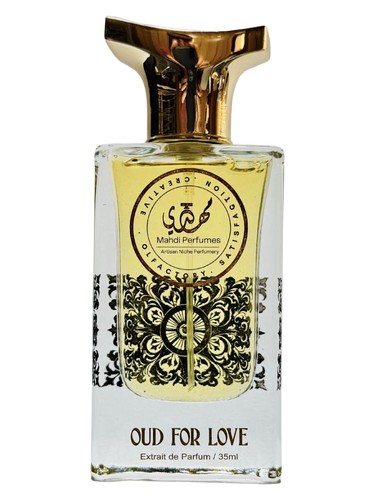 Frasco de Oud For Love, de Mahdi Perfumes
