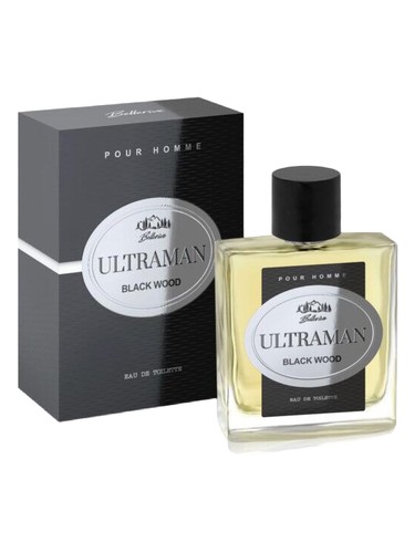 Frasco de Ultraman Black Wood, de Bellerive