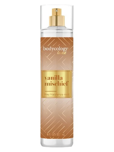 Frasco de Vanilla Mischief Luxe Fragrance Mist, de Bodycology
