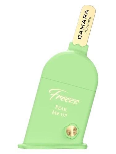 Frasco de Freeze Pear Me Up, de Camara Perfumes