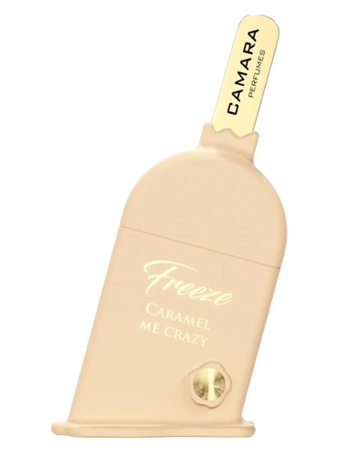 Frasco de Freeze Caramel Me Crazy, de Camara Perfumes