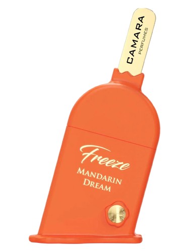 Frasco de Freeze Mandarin Dream, de Camara Perfumes