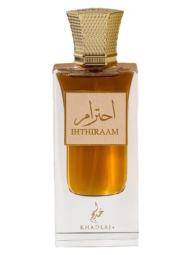 Frasco de Ihthiraam, de Khadlaj Perfumes