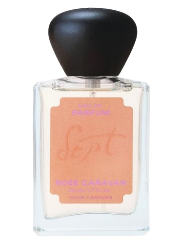 Frasco de Rose Caravan, de Sept Fragrances