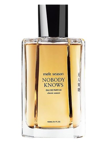 Frasco de Nobody Knows, de melt season