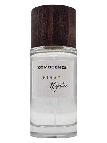 Frasco de First Первый, de OsmoGenes Perfumes