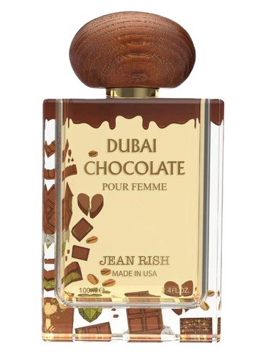 Frasco de Dubai Chocolate, de Jean Rish