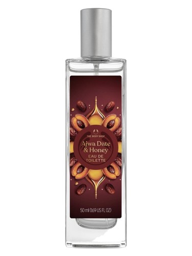 Frasco de Ajwa Date & Honey, de The Body Shop
