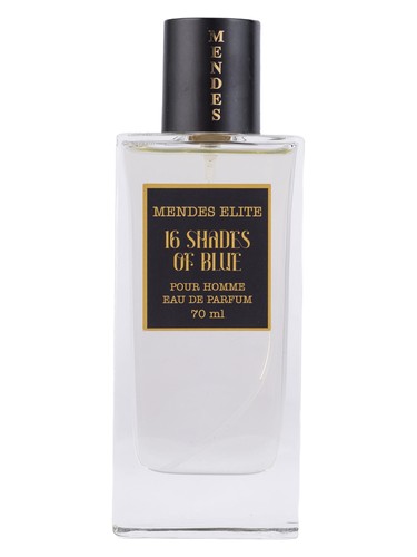 Frasco de 16 Shades of Blue, de Mendes Perfumes