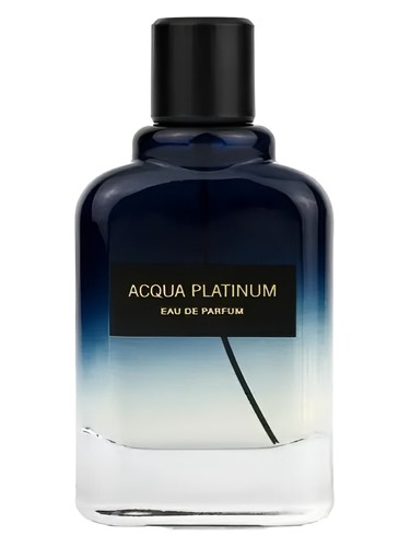 Frasco de Acqua Platinum, de Essential Perfumes