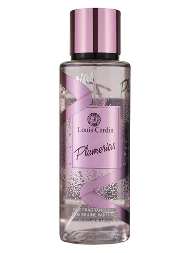 Frasco de Plumerias Fine Fragrance Mist, de Louis Cardin