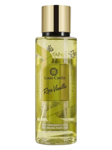 Frasco de Rose Vanilla Fine Fragrance Mist, de Louis Cardin