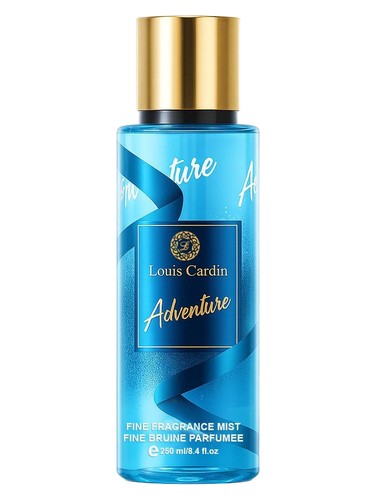 Frasco de Adventure Fine Fragrance Mist, de Louis Cardin
