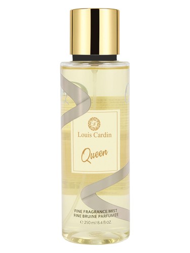Frasco de Queen Fine Fragrance Mist, de Louis Cardin