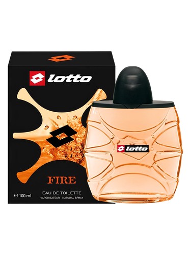 Frasco de Lotto Fire, de Lotto