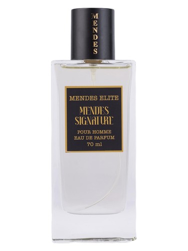 Frasco de Mendes Signature, de Mendes Perfumes