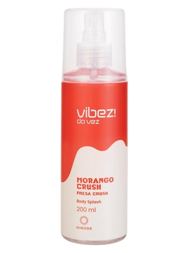 Frasco de Morango Crush Vibez da Vez!, de Hinode