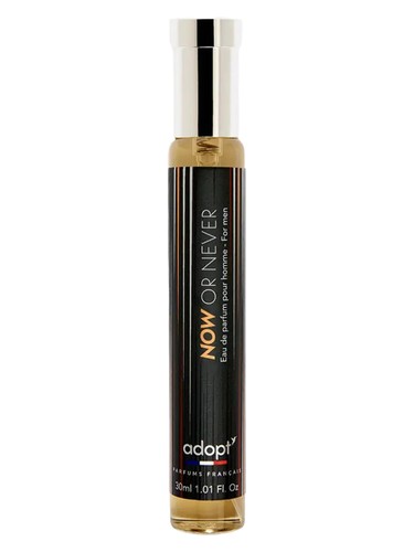 Frasco de Now or Never, de Adopt Parfums