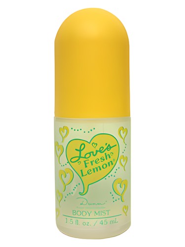 Frasco de Love's Lemon Scent, de Dana